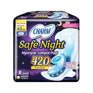 CHARM SAFE NIGHT 42 CM 8 PCS