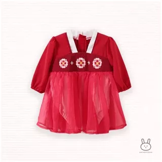 TWINKLENTOE | Baju Bayi Dress / Romper Perempuan / Cewek Tradisional Korea Hanbok