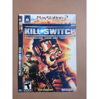 Kaset Game PS 2 - Kill Switch Kaset Game PS2 + Cover Murah