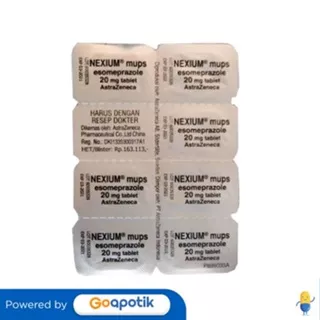 NEXIUM MUPS 20 MG BLISTER 7 TABLET