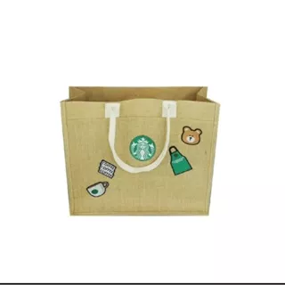 Tote bag Starbucks anniversary totebag tas original