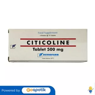 CITICOLINE BERNOFARM 500 MG BOX 30 TABLET