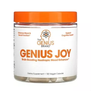 The Genius Brand Genius Joy Brain Boosting Nootropic mood enhancer 100 capsules