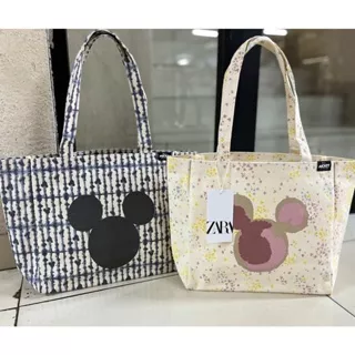 Tote Bag Z*ra Mickey Mouse / Shopper Vichy Mickey Mouse