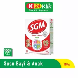 SGM LLM BEBAS LAKTOSA 0-12BLN 400G BOX (1 PCS)