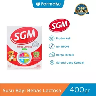 SGM LLM - Susu Formula Bebas Lactosa untuk 0-12 Bulan - 400 gr