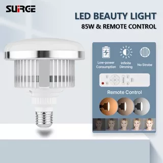 SUIRGE 85W LED Lampu Remote Control Professional Fill Light Three-color Adjustment Live Video Light