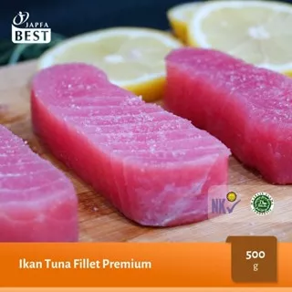 Ikan Tuna Fillet Premium / Tuna Fish Grade A 500 gr