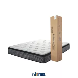 Informa Sleep 160X200 cm Cuscotex Kasur Roll Packed Mattress Queen Matras Roll Packed Kasur Tidur Perlengkapan Kamar Tidur