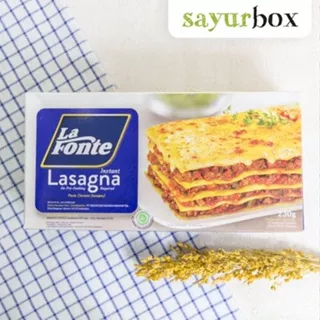 La Fonte Lasagna 230 gram Sayurbox