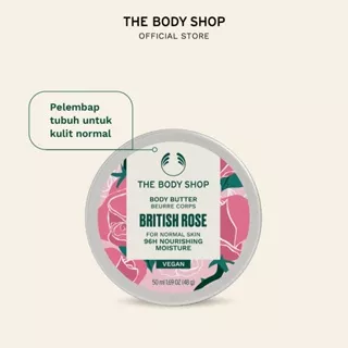 The Body Shop New British Rose Body Butter 50ml