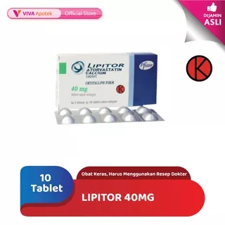 Lipitor 40 mg (10 Tablet)