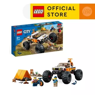 LEGO City 60387 4x4 Off-Roader Adventures Building Toy Set (252 Pieces) Balok Mainan Anak (6 Tahun+)