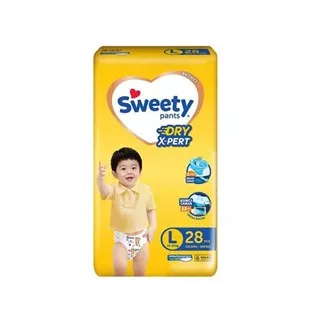 SWEETY BRONZE DAY ACTIVE PANTS L 28 PCS - POPOK CELANA DRY X-PERT