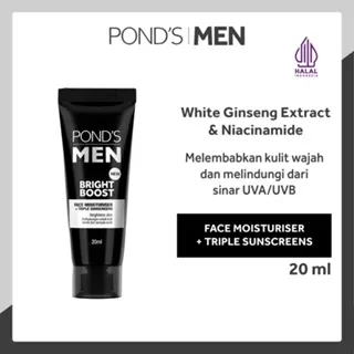 Pond's Men Bright Boost Face Moisturizer 20 ml