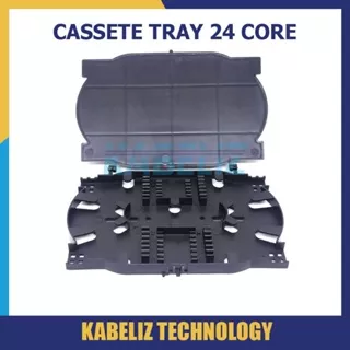 Tray Cassete Splice OTB 24 Core Fiber Optic Joint Closure Kaset FO