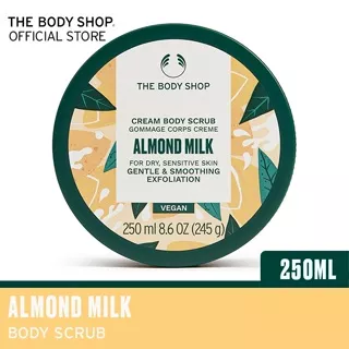 The Body Shop Almond Milk & Honey Gently Exfoliating Cream Body Scrub 250ml