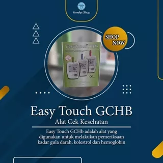 Easy Touch Alat GCU (Gula, Kolesterol, Asam Urat) - Easy Touch Alat GCHb (Gula, Kolesterol, Hemoglobin)
