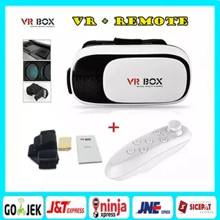 [TERMURAH] VR BOX VIRTUAL REALITY 3D FREE REMOTE / REALITY GLASSES / VR BOX FOR SMARTPHONE 2.0