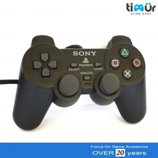 Stik Stick PS2 Ori Original Mesin Warna Hitam Baru