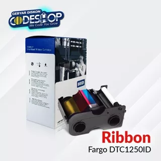 Fargo DTC1250ID Ribbon Kit Color YMCKO 250 Prints PN : 070207