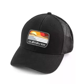 Topi QUIKSILVER Sea Prodigy Trucker Cap Hat Washed Black ORIGINAL