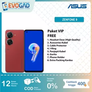 Asus Zenfone 9 6/128GB | 8/256 Android 12, ZenUI - Garansi Resmi