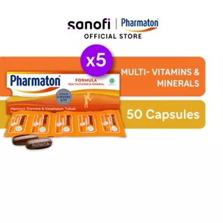 Pharmaton Formula 50s - Multivitamin Jaga Stamina dan Kesehatan