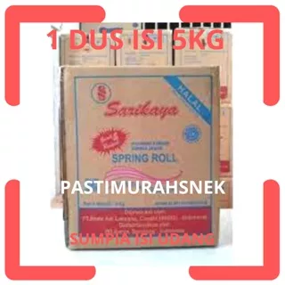 SARIKAYA SUMPIA UDANG SPRING ROLL GURIH & RENYAH 1 DUS ( 5KG)