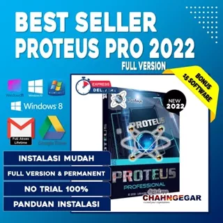 Proteus Professional 8.16 edisi 2023 Lifetime Software untuk membuat desain PCB VSM Simulations Schematic Capture