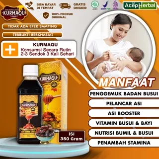 Obat Gemuk Untuk Ibu Menyusui Pelancar Asi Booster Vitamin Busui Dan Bayi Nutrisi Ibu Hamil Penggemuk Badan Penambah Stamina Kurmaqu Sari Kurma Dan Madu Asli Alami