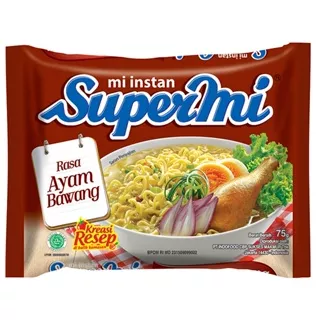 SUPERMI MIE AYAM BAWANG 75 GR