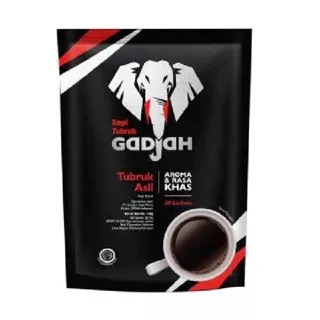 KOPI TUBRUK GADJAH ASLI 150 GR - KOPI