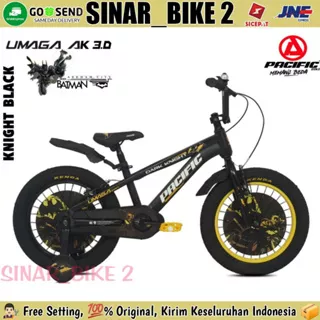 Sepeda Anak BMX Ukuran 12 ,16 & 18 Inch PACIFIC Umaga Ax 3.0 Ban Jumbo Usia 3-10 Tahun