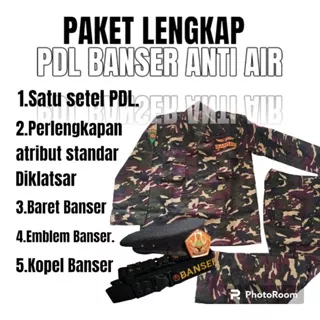 PDL Banser / PDL Banser nasional / PDL Banser anti air / PDL Banser murah /grosir PDL Banser PREMIUM ANTI AIR / SET PDL BANSER ANTI AIR LENGKAP.