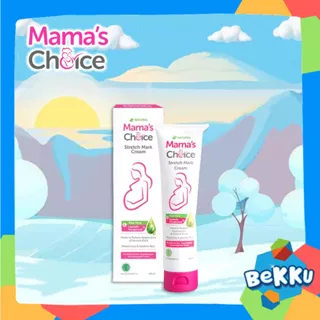 Mama'S Choice Stretch Mark Cream 100 ml / Mama Choice Krim Anti Stretchmark / Solusi Untuk Perut Gatal & Anti Stretch / Aman Untuk Ibu Hamil Dan Menyusui - Bekku