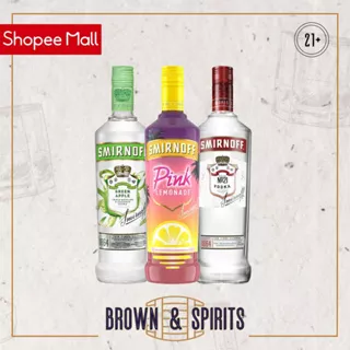 Smirnoff Red Label/ Pink Lemonade/ Green Apple Vodka