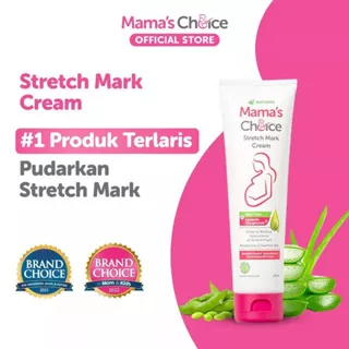 Mama's Choice Stretch Mark Cream 100g / Krim Perut Anti Stretch Mark Ibu Hamil