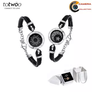 TOTWOO Smart Couple Bracelets / Gelang Untuk Pasangan Jarak Jauh Dengan Sentuh Bracelets Original