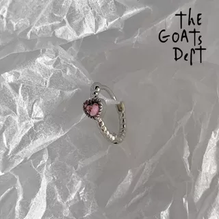 The Goats Dept - Sailor Moon Diamonic Pink Heart Earrings Original / tgd837 anting silver hati love pink perhiasan aksesoris pria kado unik pria wanita unisex hadiah cowok cewek pacar couple skena update fashion antikarat