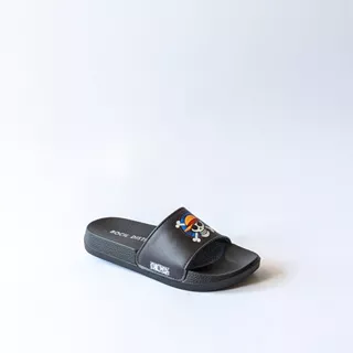 Modeiko - Sandal Slide Anak Phylon Anime One Piece Ukuran 31-35 Hitam