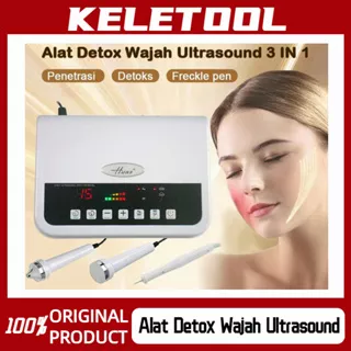 Keletool alat detox wajah ultrasound alat detok wajah ulrasonic alat facial wajah alat detox wajah setrika wajah alat perawatan wajah