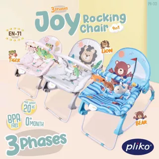 PLIKO JOY ROCKING CHAIR PK 313/ KURSI GOYANG/ BOUNCER Ayunan Bayi/Piccola Kursi bayi