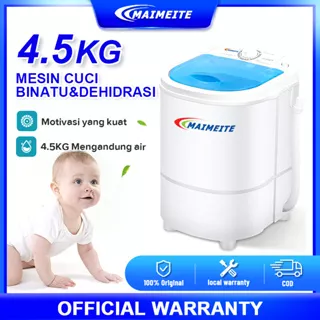MAIMEITE Mini Washing Machine Mesin Cuci Mini Hemet Energi 4.5KG