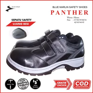 Sepatu Kerja Safety Shoes Blue Marlin Panther