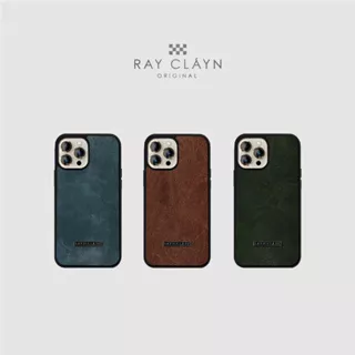 Ray Clyn - Vintage Edition / Case Bahan Kulit / Leather Phone Case