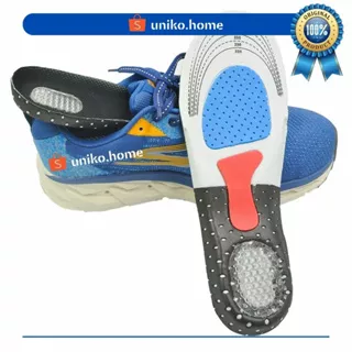 INSOLE SEPATU OLAHRAGA SPORT SHOES Alas Kaki Sepatu Shock Absorb Gel Orthotic Arch insole