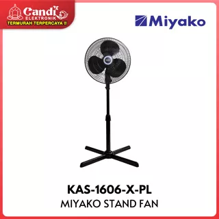 MIYAKO Standing Fan Kipas Angin Berdiri 16 Inch KAS-1606-X-PL