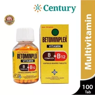 Vitamin Betominplex B + B12 / Vitamin B Kompleks / Daya Tahan Tubuh