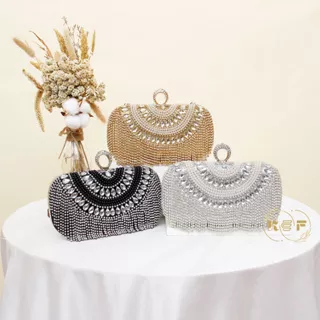 KEF Tas PESTA Wanita Jang Mi 1027/ CLUTCH / HandBag Kondangan Mewah Elegan 1027